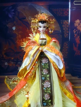 2019099 Kostīmu lelle,DIY Lelle ,30 cm Oriental ritma, princese, tai skaitā apģērbu Sākotnējā lelle ierobežota kolekcija