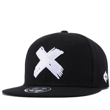 2019new Augstas Kvalitātes Unisex Vates Snapback Cap 3D X Izšūšana Mens Dzīvoklis Malām Beisbola cepure Modes Hip Hop Cepures