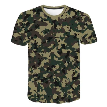 2020 Drēbes Streetwear Krekls 3d T Maskēties Grafiti Āra Zēni Meitene Bērniem Camiseta t-veida Topi