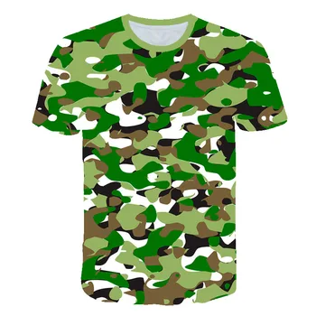 2020 Drēbes Streetwear Krekls 3d T Maskēties Grafiti Āra Zēni Meitene Bērniem Camiseta t-veida Topi