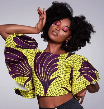 2020. gada vasaras sexy āfrikas sievietēm drukāšanas poliestera t-krekls S-XL