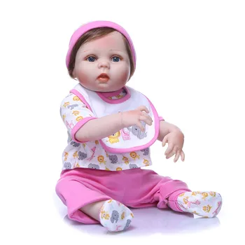 2020. gadam Jauniem Karstā Pārdošanas 56cm 22 collu Dzimis Atdzimis Lelle, Baby Simulācijas Lelle Atdzimis Lelle, Bērnu Dzimšanas dienu Leļļu Rotaļlietas