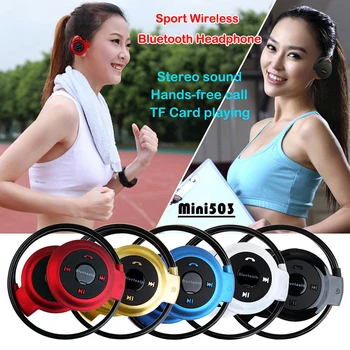 2020 jaunu Bezvadu Bluetooth Stereo Skaņas Austiņas MP3 Atskaņotājs Sporta Austiņas ar Mic