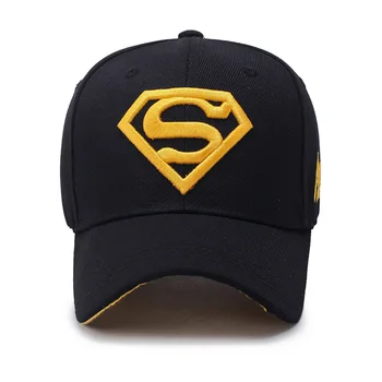 2020 Jaunu Vēstuli Supermens Vāciņu Gadījuma Āra Beisbola Cepures Vīriešu Cepures Sievietēm Snapback Cepures Pieaugušo Saules Cepure Gorras vairumtirdzniecība