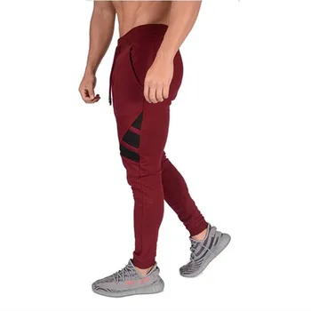 2020 jaunu Vīriešu modes Fitnesa Treniņbikses vīriešu Kultūrisms laiks bikses Gadījuma Joggers sporta Streetwear Plus Izmērs XXL