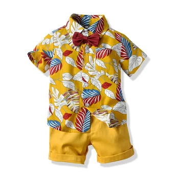 2020 Jaunu Zēnu Gadījuma Īsu Apģērbu Komplekti Toddler Bērniem Sporta apģērbu Vasaras tauriņu Zēns Bērniem 2gab Drukāšanas Tērpiem 2 3 5 6 Gadus