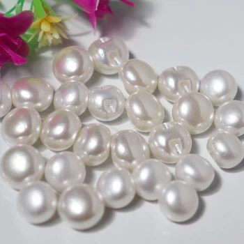 2020 Jaunu! Šūšanas Pērle Piegādes 50gab 11mm / 10mm UV pērļu pogas, šūšanas Augstas kvalitātes modes pogas piederumi