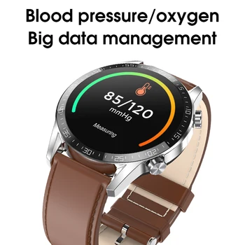 2020new T03 Sarkanu Smart Skatīties Vīriešiem Ķermeņa Temperatūra ir Uzraudzīt IP68 EKG PPG BP sirdsdarbība Fitnesa Tracker Sporta Smartwatch Sievietēm