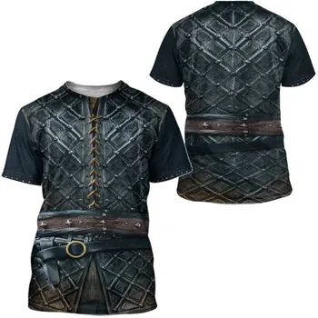 2021summer jaunu knight templar 3DT krekls print drēbes Harajuku apģērbu karstā pārdošanas tendence augšu