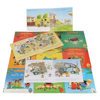20Books/Set 15x15cm bērniem Usborne Bilžu Grāmatas Bērniem Bērnu slaveno Stāstu angļu Bērnu Grāmatu Saimniecības Pasakas Stāsts Eary izglītība