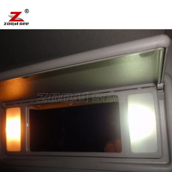 20pc LED durvīm spoguļi spuldzes + LED Interjera dome kartes Gaismu Komplekts par Opel Insignia Sedans Īpašuma Hečbeks 2008. gada līdz 2016. gadam