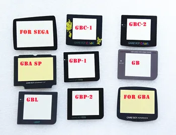 20Pcs/Daudz Ekrāns, Objektīvs Gameboy Par GBC GBASP/GBL/GBP/GB/GBA Plastmasas Ekrāna Aizsargs