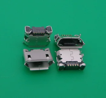 20pcs/daudz Mini Micro usb Uzlādes Port Savienotājs ligzda ligzda Lenovo Tab 2 A7-20 A7-20F Ideapad A1000
