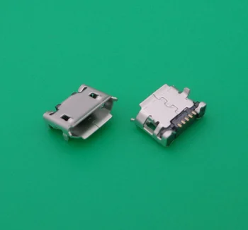 20pcs/daudz Mini Micro usb Uzlādes Port Savienotājs ligzda ligzda Lenovo Tab 2 A7-20 A7-20F Ideapad A1000