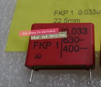 20PCS par WIMA MKP10 0.033 uf 33nf 333/630v jaunu audio sakabes kondensators p15