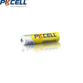 20Pcs PKCELL AAA Uzlādējamās Baterijas 1,2 V Ni-MH AAA Bateriju 1200mAh ar 5PC AAA/AA bateriju kārba Mājas TELEVIZORA tālvadības pulti