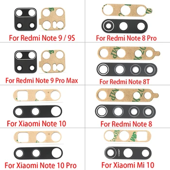 20Pcs Stikla Kameras Objektīvs Xiaomi Redmi Piezīme 8 Pro / Piezīme 9 9S Pro Max 9A 9C / Mi, Ņemiet vērā, 10 Pro Lite / Mi 10 10T Pro 11