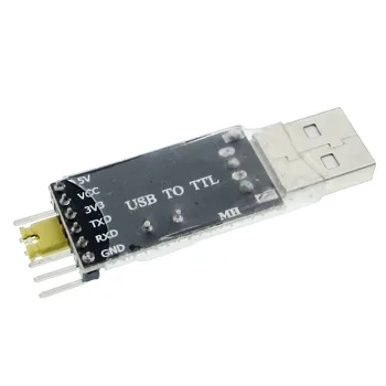 20pcs USB uz TTL converter UART modulis CH340G CH340 3.3 V un 5V slēdzis