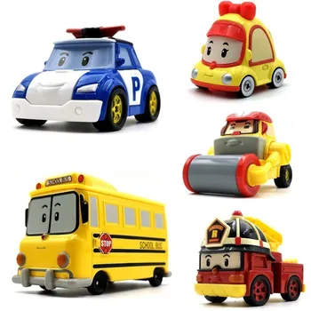 22 Stila Robocar Poli Anime Multfilmu Darbības Rādītāji Auto Rotaļlietas Robocar Poli Anba Metāla Automašīnu ModelToys Bērniem Dāvanas