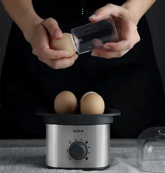 220V Elektriskais Olu Katls Nerūsējošā Tērauda, Automātiskās Olu Plīts Mājsaimniecības Mini Tvaicētiem Krēms Cooking Pot Brokastis Mašīna