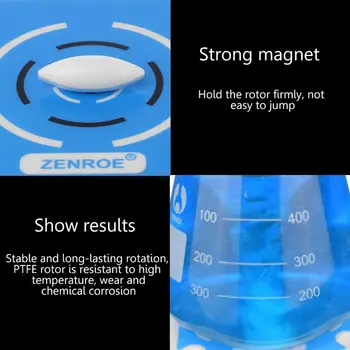 220V Ķīmijas Laboratorijā, Magnētiskais Maisītājs Maisītājs 1000ML Maisot Blenderī Mašīna 0-2500r/min Mini Vibratoru Ātrums