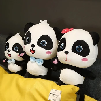 22~55cm Jaunu Jauki BabyBus Panda Plīša Rotaļlietas Hobiji Karikatūra Dzīvnieku Pildījuma Rotaļlietas, Lelles meitenēm Zēniem Zīdaiņu Dzimšanas diena Ziemassvētku Dāvanu