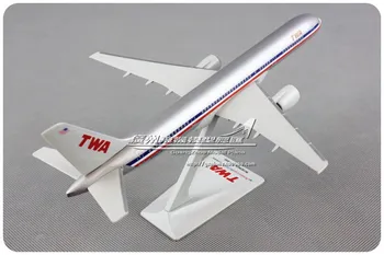 23 cm American Airlines TWA Boeing B757-200 708TW 1: 200 Plastmasas Montāžas Gaisa kuģa Modeli Pieaugušo Bērnu Ziemsvētki Dzimšanas dienas Dāvana