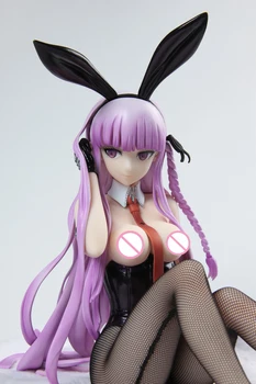 23cm B-style DANGANRONPA Kirigiri Kyouko mīksta struktūra Bunny meitenes Atbrīvojot Seksīgas meitenes Rīcības Attēls japāņu Anime PVC pieaugušo Rīcības