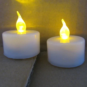24pcs LED Sveces Warm White Led Flameless Sveces ar Bateriju Darbināmas Pārvietojas Mākslīgā Tējas Gaismas Kāzu Gadadienu Puse