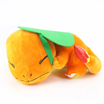 25-33cm Anime Gudrs Charizard Plīša Rotaļlietas, Multfilmas Dzīvnieku Yellow Dragon Mīkstu Pildījumu Lelles Dzimšanas dienas dāvana bērniem