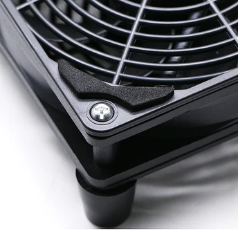2500 APGR. / min lielu gaisa apjomu, regulējams ātrums DIY klēpjdatoru notebook cooler Par 14inch 15.6 collu spēle grāmatiņa radiatoru bāzes ventilators