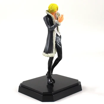 25cm Anime Viens Gabals Vinsmoke Sanji Glitter & Drosmīgs Ver. PVC Rīcības Attēls Kolekcionējamus Modelis Rotaļlietas