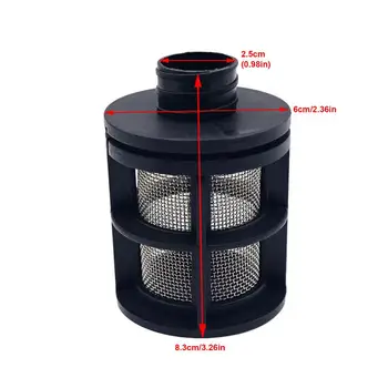 25MM Gaisa Ieplūdes Filtrs trokšņu Slāpētājs Sadegšanai nepieciešamā Gaisa Cauruļu Skavu Komplekts Universal elastīgāki Sildītāji Eberspacher Daļas, Auto Piederumi Za