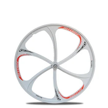 26 collu kalnu velosipēdu, ņemot MTB 6 Spieķu disku bremzes magnija sakausējuma riteņu komplekts velosipēda riteņa velosipēdu diski detaļas bez riteņa