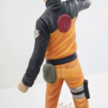 26cm Japāņu Anime Naruto Shippuuden Rīcības Attēls Uzumaki Naruto 1/6 mēroga PVC Modeļa Rotaļlietu Var izjaukt karikatūra rotaļlietas