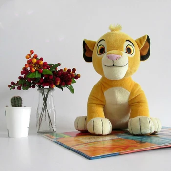 26cm Peluche Brinquedos Lion King Plīša Peluche Rotaļlietas Simba Mīkstās mīkstās Lelles Juguetes Bērniem Dzimšanas dienā, Ziemassvētku Dāvanas