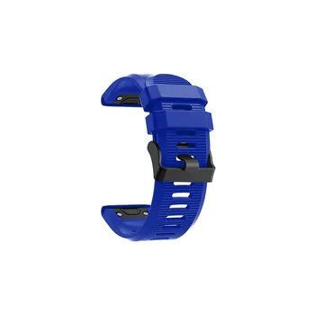 26MM Delnas siksniņu, lai Garmin Fenix 5X Plus silikona joslas Garmin Fenix 3 HR Sporta Nomaiņa Quick release Viegli Fit watchband