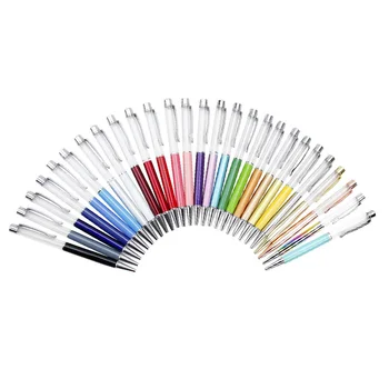 27 PACK Krāsains Tukša Caurule Peldošās DIY Pildspalvas Lodīšu Pildspalvas, veidojot Savu Mīļāko Šķidruma Smilšu Pildspalvas Dāvanu