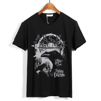 28 dizainu Arch Ienaidnieks vintage Vārna Rock krekls mma fitnesa smago Metālu Kokvilnas ilustrācija VELNS Galvaskausa Pielāgot tee