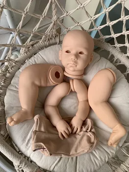 28inch milzīgu baby atdzimis toddler Lilly meitene bebe Atdzimis Vinila silikona Lelle Komplekts nepabeigtu lelle daļas