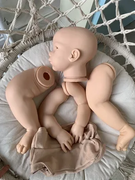 28inch milzīgu baby atdzimis toddler Lilly meitene bebe Atdzimis Vinila silikona Lelle Komplekts nepabeigtu lelle daļas