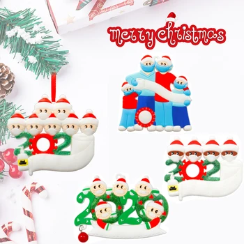 2GAB 2020 Ģimenes DIY Rokrakstā Nosaukums Lelle Sniegavīrs, Ziemassvētku Eglīte Karājas Kulons Ziemassvētku Eglītes Rotājumu Ziemassvētku Rotājumi