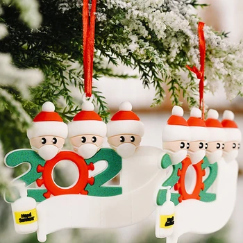 2GAB 2020 Ģimenes DIY Rokrakstā Nosaukums Lelle Sniegavīrs, Ziemassvētku Eglīte Karājas Kulons Ziemassvētku Eglītes Rotājumu Ziemassvētku Rotājumi