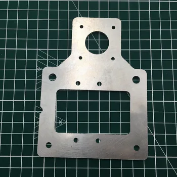 2GAB alumīnija plāksnes DIY Tevo 3D printeri, 3MM biezums 3mm biezums