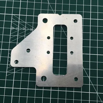 2GAB alumīnija plāksnes DIY Tevo 3D printeri, 3MM biezums 3mm biezums