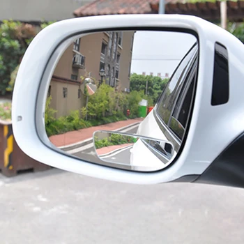 2gab Auto Spoguļi 360 Grādu Platleņķa Izliekta Blind Spot Spogulis, Parking Auto Motociklu Atpakaļskata Regulējami Spoguļi Piederumi