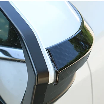 2gab Automašīnu Atpakaļskata Spogulis Anti-sadursmes Sloksnes ABS Oglekļa Šķiedras pret Skrāpējumiem Piederumi Honda Civic 2019 2018 2017 2016