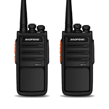 2gab BaoFeng BF-888S Plus Walkie Talkie 16CH Skaidrāka Balss & ilgāk klāsts papildināts ar USB tiešās Uzlādes divvirzienu radio 2020