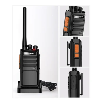 2gab BaoFeng BF-888S Plus Walkie Talkie 16CH Skaidrāka Balss & ilgāk klāsts papildināts ar USB tiešās Uzlādes divvirzienu radio 2020