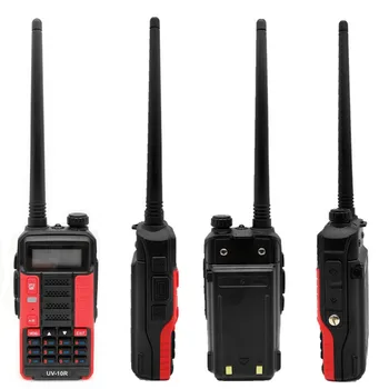 2GAB Baofeng UV-10R 10W Walkie Talkie Modernizētas UV-5R CB Ham Radio Stacijas VHF UHF Transīvers Radio Amatieru 2020 